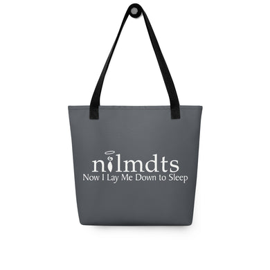 NILMDTS Tote Bag - Gray With White Logo