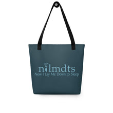 NILMDTS Tote Bag - Blue With Blue Logo