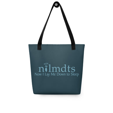 NILMDTS Tote Bag - Blue With Blue Logo